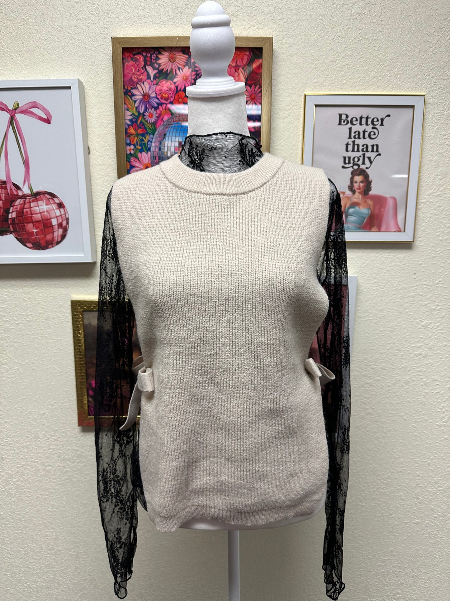 Ivory vest