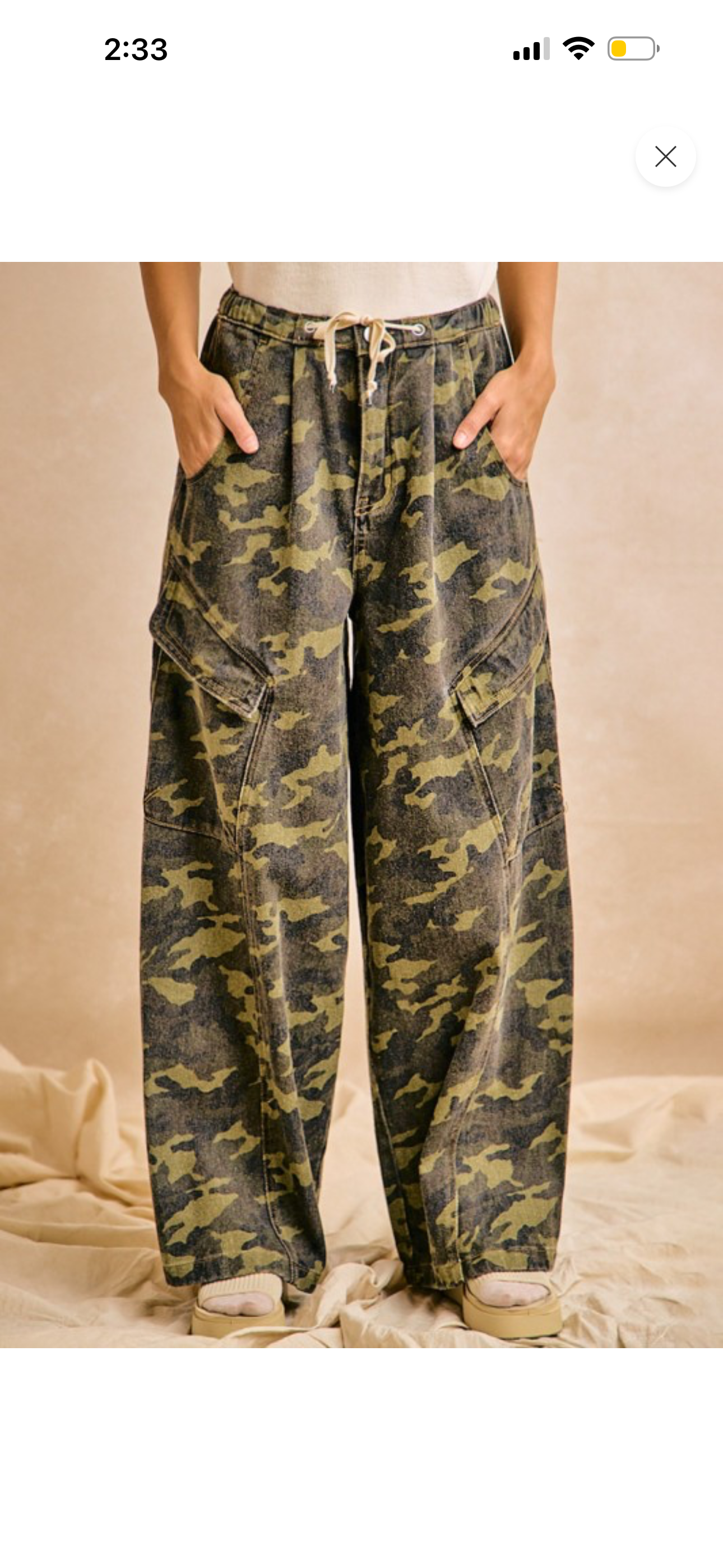 Camo pants