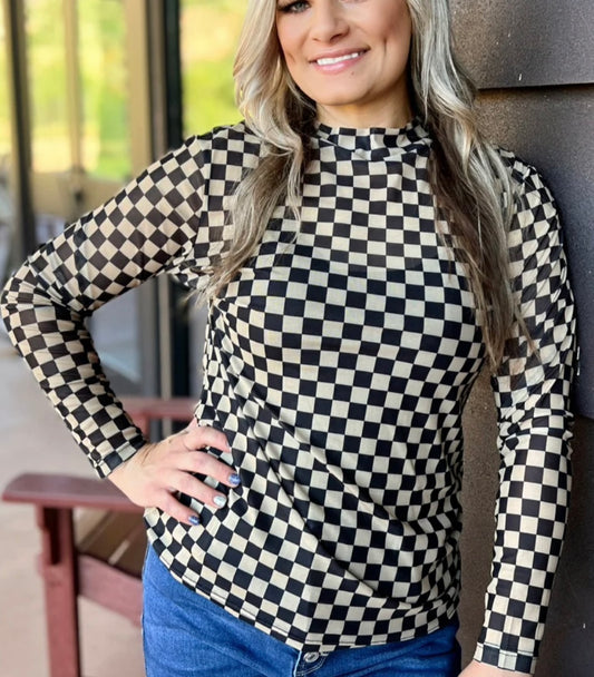 Game Day Mesh Top