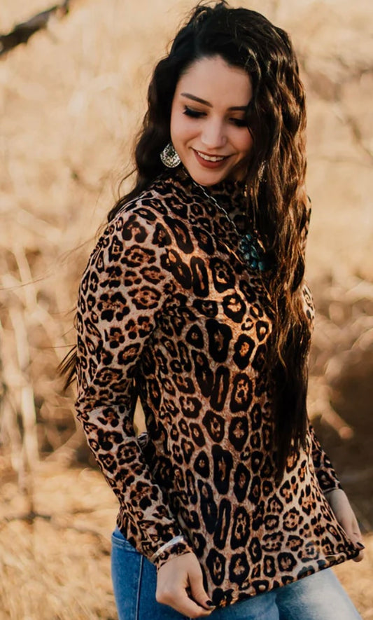 Hear Me Roar Mesh Top