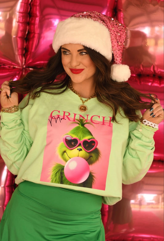 Grinch pullover