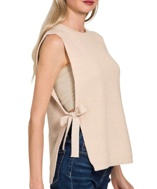 Ivory vest