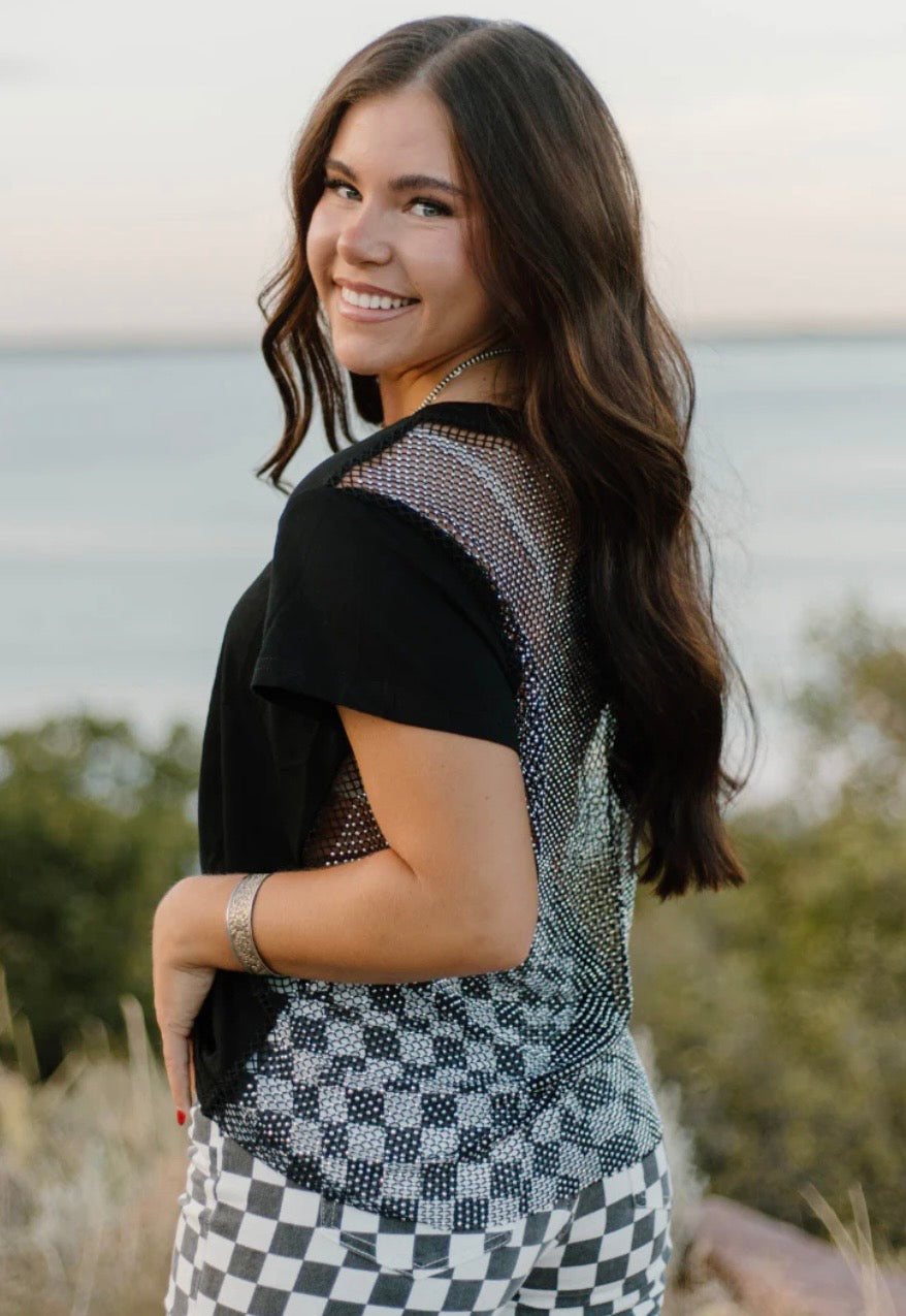 Rhinestone Top